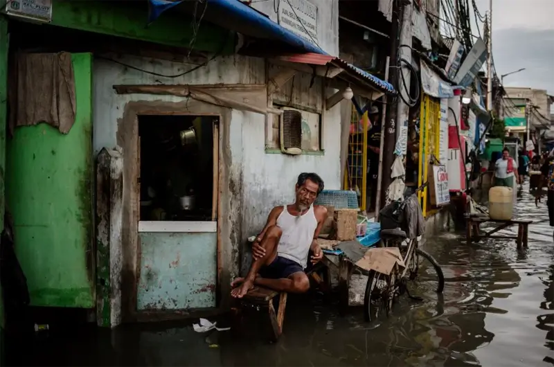 penyebab banjir rob di wilayah pesisir