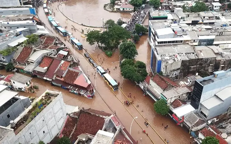 penyebab utama banjir kiriman dari bogor